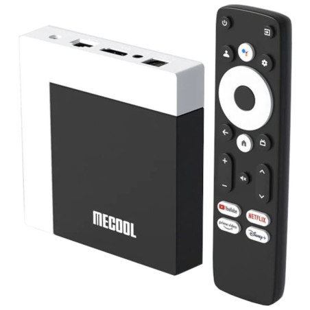 Mecool KM7 Plus S905Y4 2 GB/16GB Certificado Netflix 4K Google TV Android 11 - Android TV