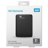 Disco rígido externo 2TB Western Digital Elements 2,5" USB 3.2 Gen 1