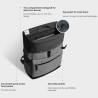 Mochila impermeável Xiaomi Roll Top Casual Backpack Cinzento 23L