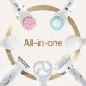 Braun Silk-épil 9 Flex 9100 BS 40 pinças Ouro/Branco - Depiladora Multifunções