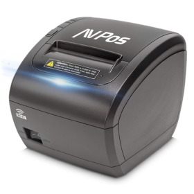 AVPos K90W Impressora térmica de recibos 80mm USB + LAN + Wi-Fi