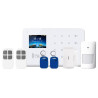 Kit de Alarme de Segurança GSM WIFI Porta Janela Controle de Movimento