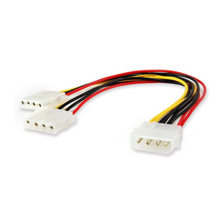 Cabo Duplicador IDE Power Conector ATX Molex 5,25 X2