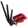 Asus PCE-AC88 Placa de rede WiFi PCI-E AC3100
