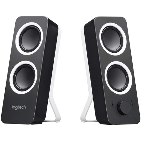 Logitech Z200 10 W Stereo Mutimedia Speakers - Entrada Jack De 3,5 Mm - Cabo De 1,80 M - Cor Preta