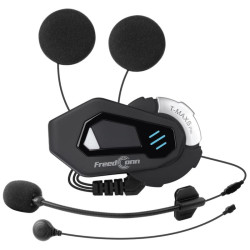 Intercomunicador para motocicleta FreedConn T-MAX S Pro sem fio Bluetooth