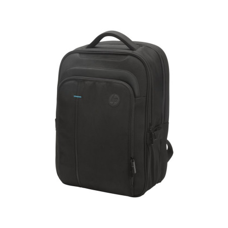 Mochila Profissional HP Para Laptop De Até 15,6" - Bolso Frontal Com Zíper - Acolchoado - Bolsos Internos - Alças Ajustáveis