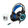 Headset Gaming Com Luzes LED, Sistema Surround 7.1, Microfone Ajustável, Controlo De Volume, 1*USB E 2 Jacks 3.5mm - Goeik