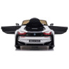 BMW i8 JE1001 6V Branco Com Licença - Carro Elétrico para Crianças