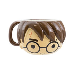 Caneca 3d paladone harry potter chibi xl