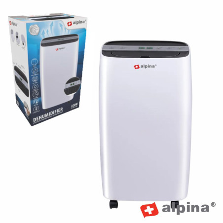 Desumidificador de Ar 10L/Dia 100m³/h ALPINA