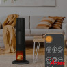 Aquecedor Cerâmico Torre 2000W C/ Efeito Chama