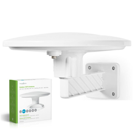 Antena Exterior HDTV 0-50 km 28 dB FM/UHF