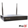 Pack Vigilância 4 Câmaras IP66 NVR WIFI PROK