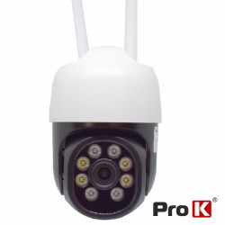 Câmara Vigilância IP Wifi 3M FHD Exterior PAN/TILT Tuya