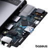 Hub USB-C P/ USB-C+RJ45+3USB-A 3.0 BASEUS