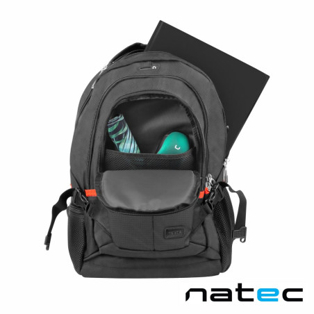 Mochila P/ Laptop/Tablet 15.6" C/ Bolsas Nylon