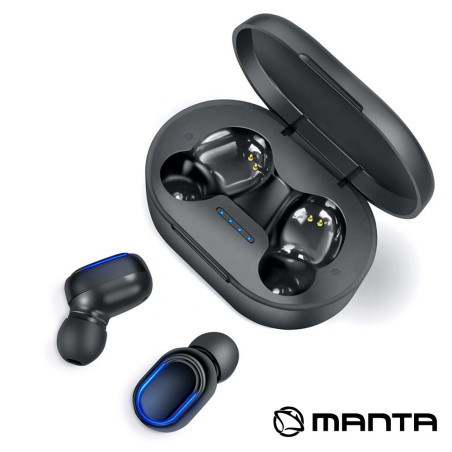 Auriculares Earbuds TWS Bluetooth 5.0 Preto