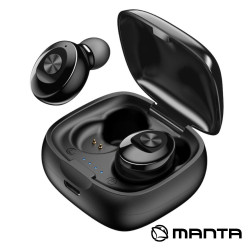 Auriculares Earbuds TWS Bluetooth 5.0 Preto