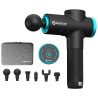 Pistola de Massagem Muscular Booster 12V-M2 6 Cabeças LCD Redução de Ruído