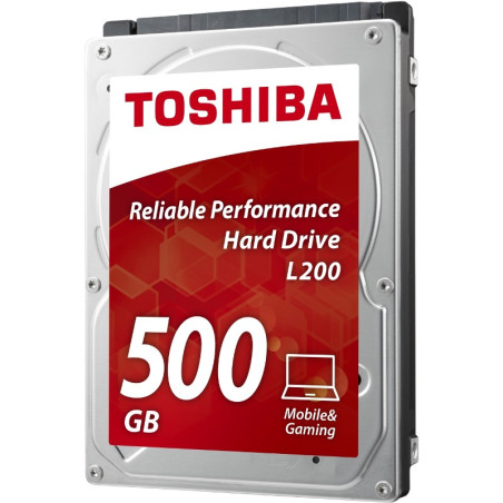 Disco Rigido 500GB Toshiba L200 SATA 2.5”