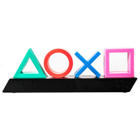 Lâmpada Gaming Playstation Paladone Icons Multicolor