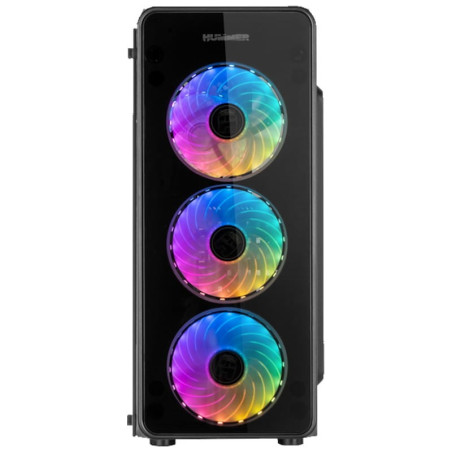Caixa PC NOX Hummer TGM ARGB Vidro temperado USB 3.0
