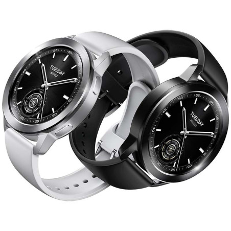 Xiaomi Watch S3 Bluetooth Preto - Smartwatch com GPS e NFC