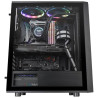 Thermaltake Versa J25 TG RGB Vidro temperado USB 3.0 Preto