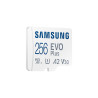 Samsung MicroSDXC EVO Plus 2021 256 GB Classe 10 UHS-I + Adaptador