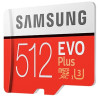 Samsung MicroSDXC EVO Plus 2020 512 GB Classe 10 UHS-I + Adaptador